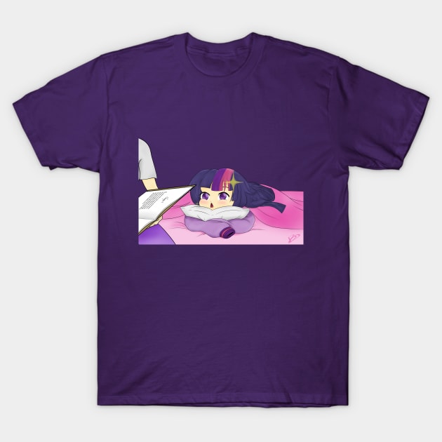 MLP Sleepy Time- Twilight Sparkle T-Shirt by BlondeDud